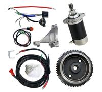 Motor Arrancador Para Motor Fueraborda 4 Tiempos De 9,9 HP F9.9MSHG 6AUK S Con Rectificador Volante Relé Cable Motor De Arranque Kit Arranque Eléctrico Relé Arranque