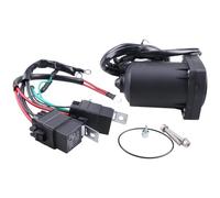 Motor Arranque Motocicleta Para Motores Fueraborda F300 Y F350 6AW438800100,6AW438800200,6AW-4388,Motor Inclinación Trimado Eléctrico 6AW-43880-01-00,2 Cables 2 Pernos Motor Arranque
