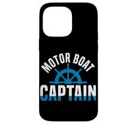 Motor Boat Captain Nautical Boating Design Carcasa para iPhone 14 Pro MAX