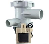 Motor Bomba Drenaje 30W para Lavadoras para siemens para bosch(Large) | Cable bobinado cobre, para construcción robusta, gris estándar, reemplazo directo, larga duración
