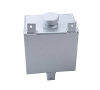 Motor Botella Desbordamiento Tanque de expansión de refrigerante de aluminio universal y tapa de depósito de desbordamiento de 1,8 l Depósito desbordamiento