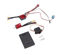 Motor Brushless 5800KV, Kit Completo con ESC 25A y Servo Metal 2.2KG, Tarjeta Programable - Alta Torsión y Durabilidad, Protección Multifunción, Ideal para Coches RC 1/16 1/1