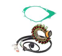 Motor Cárter Tapa Estator Estator De Motocicleta con Junta para Warrior 350 YFM350 1996-2001 para Big para Bear 1995-1997 400 1993-1998 3HN-85510-10-00 3GD-15451