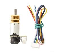 Motor CC con codificador compatible con JGA12 para diseños N20 6V Funcionamiento en forma de D eje de 3 mm para control (39 RPM)