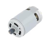 Motor CC RS550 de 21 V, 9/11/12/14 dientes, 10,8/12/14,4/16,8/25 V, con escobillas, 1 unidad(11 Teeth 10.8V)