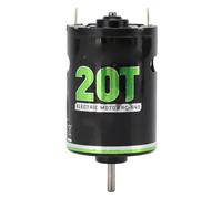 Motor Cepillado 540, Disipador Térmico, Imanes y Rotores de Torsión Grandes, Motor Cepillado RC, Respuesta Rápida para Vehículos Todoterreno 1/10, Coches de Carreras (20T)