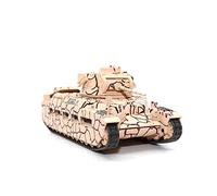 Motor city classics Coleccionable militar fundido a escala 1:43 | Tanque de infantería Mk. II 'Matilda Mk. III - Escuadrón de Tanques de Malta, Regimiento Real de Tanques, Malta - 1942 | Modelo