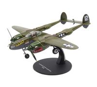 Motor city classics Militaria Diecast Collectible | Lockheed P-38 Lightning | Modelo a escala 1:72 27296-41 | Regalo militar