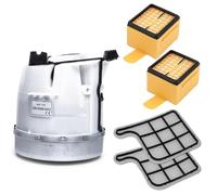 Motor con 2 filtros Hepa y 2 rejillas Folletto Vk135/136 compatible