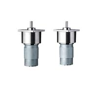 Motor con engranaje Micro DC 775, Motor de 12V y 24 voltios, Motor pequeño positivo y negativo de velocidad ajustable de 35W(All steel gear,5 rpm,12V)