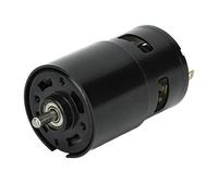 Motor DC Alta Torsión, Motor Eléctrico con Eje Redondo, Bobina de Cobre Rojo, 12000RPM, 12V - Rápida Velocidad, Carcasa de Aleación Resistente, Ideal para Ventiladores y