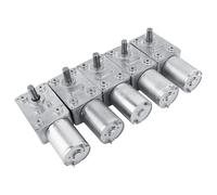 Motor Dc,Mini Motor Motorreductor de tornillo sin fin reversible alto par 370, 12 V CC, con accionamiento eléctrico en sentido horario/antihorario, 5, 6, 20, 40 y 62 rpm(55_12V)