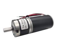 motor dc Motor de engranaje planetario de 12V, 24V CC, 10-1538RPM con alto Torque, bajo ruido, larga vida útil, Motorreductor de velocidad ajustable Reversible ( Size : 12v 58rpm 48kg.cm , Color : Dia