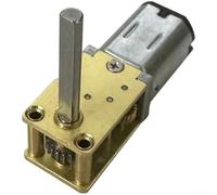 Motor DC N20 Metálico Bajo para 3v DIY Motor DC N20 Metálico | Precisión de para movimiento, voltaje para 3v/6V/12V, para ideal coches inteligentes, estructura metálica plástica