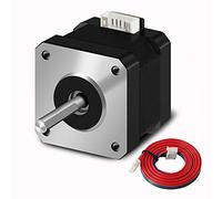 Motor de 17 pasos SIMAX3D NEMA 42-34 panqueques (1 pieza/paquete) 1.5 A - 3.8 V 2 Fase 4 cables clase 1.8, con cable de 1 metro, adecuado para la impresora 3D / exprimidora CNC