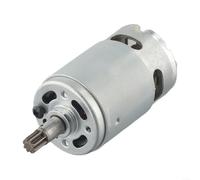 Motor de 8 dientes RS-550VD H3 para WORX Power Tools WU390 WX390 WX390.1 Pieza de repuesto 50027484 Metal plateado
