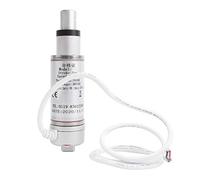 Motor de actuador lineal eléctrico, carga de 100 kg, carrera de 50 mm, 12 mm/s CC, caja de engranajes cerrada con interruptor de límite, putter de aleación de aluminio para (36 VCC)