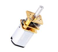 Motor de Alta Potencia de 12 V con Metal Disponible en 100/200, para 300 RPM, Ideal para Autos RC, Modelos de Robots y Juguetes con Motor. Reducción del Motor del Engranaje del