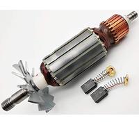 Motor de ancla rotor corredor + carbón para cepilladora Makita 1923 B, N 1923 B, 1900B, 1901, 1902, nuevo