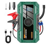 Motor de arranque de batería genérico para coche, con luz recargable, compresor de aire, batería externa, para motocicleta, neumático, viaje, senderismo, pesca, supervivencia