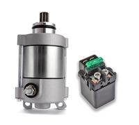 Motor de arranque eléctrico Compatible With motocicleta y relé de solenoide compatible con H CRF450 CRF450X 2005-2014. Reemplaza OEM 31200-MEY-671, 35850-KCN-003.(2 PCS SET)