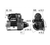 MOTOR DE ARRANQUE EM017Q SX5031 MSN829 63103025 63102018 63101015 063103025010