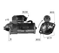 MOTOR DE ARRANQUE EM068Q 201227M 201227B WS34970 DRS3869 M2T87171 MD344183
