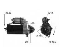 MOTOR DE ARRANQUE EM092Q SX2040 93 176 034 90 512 467 62 02 060 55 351 630