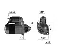 ERA Arrancador Starter 1.2kW Para Hyundai Coupe 220383A
