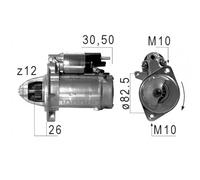 MOTOR DE ARRANQUE EM560Q A 0 0 615 146 01 80 CST10364 0 986 021 360 DSN968