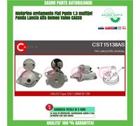 CASCO SRL Motor de arranque para FIAT: 500, Punto, Doblo, Linea, Panda, Idea, Qubo, Fiorino & VAUXHALL: Tigra & LANCIA: Musa (Ref: CST15138AS)