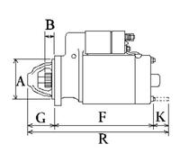 Motor de arranque HC-CARGO 115640