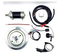 Motor De Arranque para F30HMHS/L HWL MHL 2 Tiempos 496CC T25 E30 25HP 30HP 2002-2015 Motor De Arranque Fueraborda Kit Bobina Carga Volante T30(Without Coil)