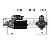 Motor de arranque Sentido de giro a la derecha (horario) 220353A ERA para FORD