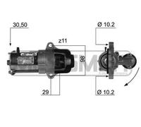 Motor De Arranque EM206Q 8S4T 11000 AA CST14108AS 30795405 AA 20-100-01027