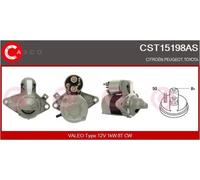Motor de arranque Sentido de giro a la derecha (horario) CST15198AS CASCO