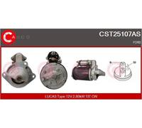Motor de arranque Sentido de giro a la derecha (horario) CST25107AS CASCO