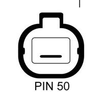 Motor de arranque Sentido de giro a la derecha (horario) LRS02604 LUCAS para KIA