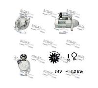 Motor De Arranque Sidat S12HT0080A2 para Hitachi Yanmar