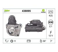 Motor De Arranque Valeo 438095 Valeo Origins New Oe Technology para Opel Renault