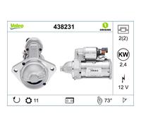 Motor de arranque VALEO ORIGINS NEW VALEO 438231