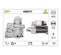 Motor de arranque VALEO ORIGINS NEW VALEO 446517