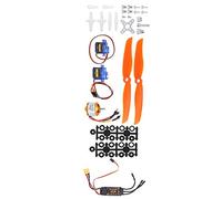 Motor de avión RC 6035 Kit de Accesorios de hélice Avión de hélice Avión ESC Accesorios de avión RC para avión RC,Motor sin escobillas Utilizado para helicóptero de avión RC