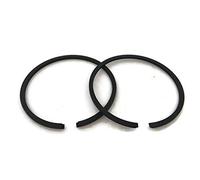 Motor de barco 2 piezas Anillo de pistón Set 302-00011-0 1 M 309-00011 39-95234 95234 para Tohatsu Nissan Mercury Mariner Quicksilver Fueraborda M NS 2.5HP 3.5HP 2-Stroke 47MM Motor Marino