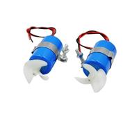 Motor de barco a control remoto, 7,4 V, 16800RPM, Motor de propulsor subacuático, Kit de hélice de 3 aspas for bricolaje, modelo de Robot ROV, piezas de barco submarino(1 pair (CW and CCW))