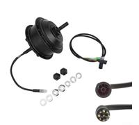 Motor de bicicleta eléctrica sin escobillas 36V/48V 350W Motor de rueda compatible con varios anchos de horquilla trasera de 135 mm, 175 mm, 195 mm y 36 radios (36 V, 250 W, 195 mm)