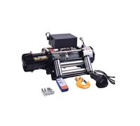 Motor de cabrestante eléctrico 3500lbs/4000 Lbs vehículo de campo traviesa autorrescate y extracción cabrestante pequeño grúa tracción vehículo cabrestante(4000 lbs 12V)
