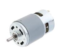 Motor De CC 775 De 12-24 V Y 12000 RPM, Motor De Microdestornillador De Alto Par For Herramientas Eléctricas, Aspiradoras Y Ventiladores Con Doble Rodamiento De Bolas.(12V 5000RPM)
