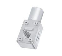 Motor de CC con reducción de engranaje helicoidal JGY370, eje de salida corto único de 6 mm de diámetro, 6 V ~ 24 V, con motorreductor metálico autoblocante.(90RPM_24V)