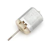 Motor de CC de 12 V para Cerradura de Puerta de Coche, Bricolaje, Eje Redondo de 20,6 mm Motor de Bloqueo de Puerta(2pcs)